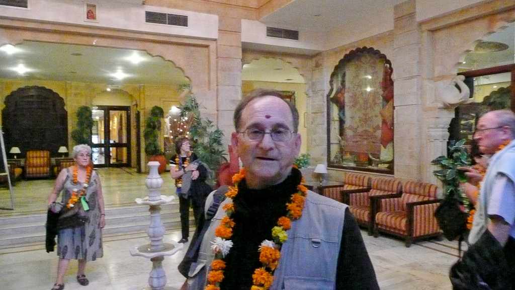 Jaisalmer hotel Gorbandh Palace accueil Maurice