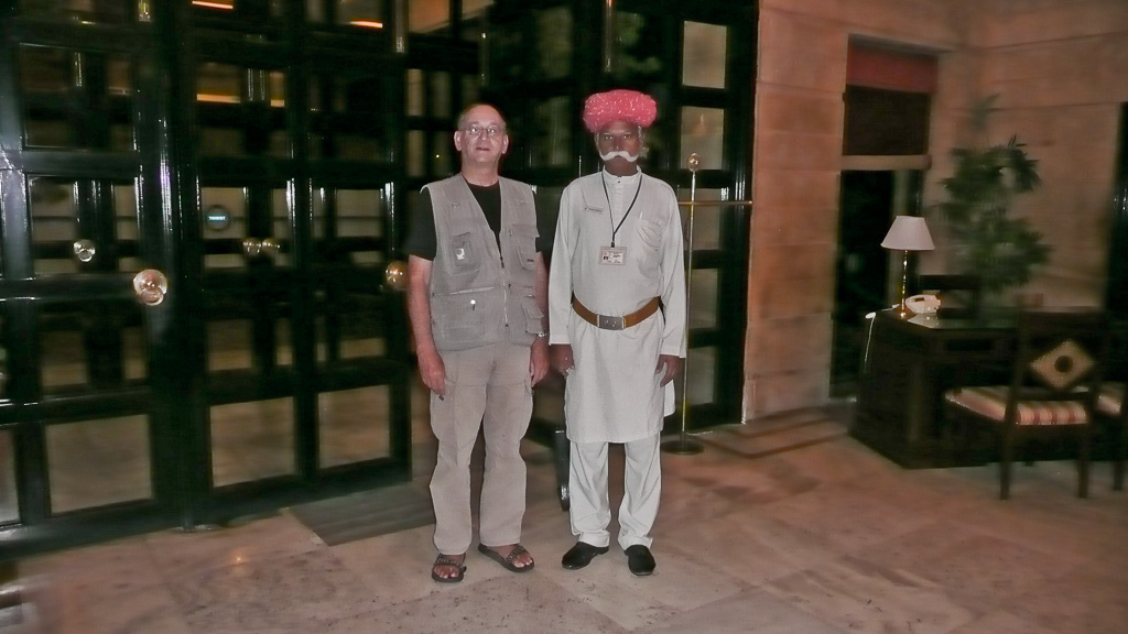Jaisalmer portier de l'hotel 1.Maurice