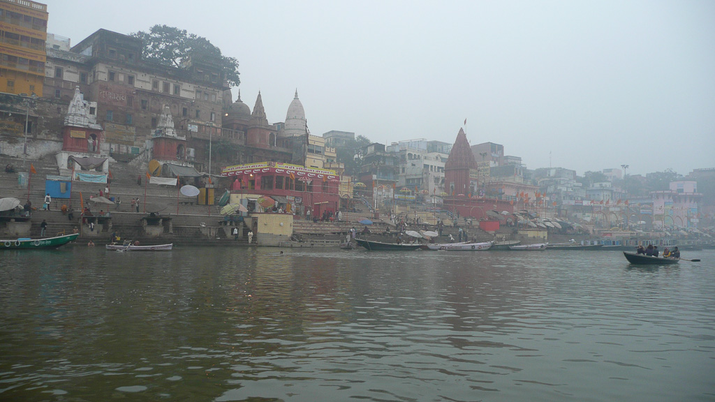 Varanasi promenade matinale sur le Gange-2.