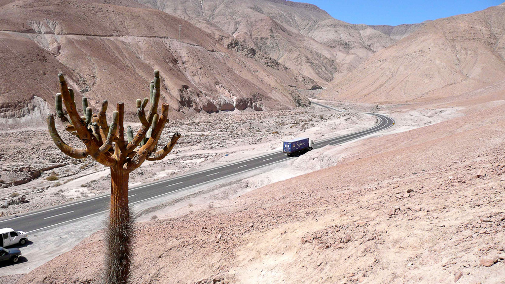 Arica-Putre route des Andes