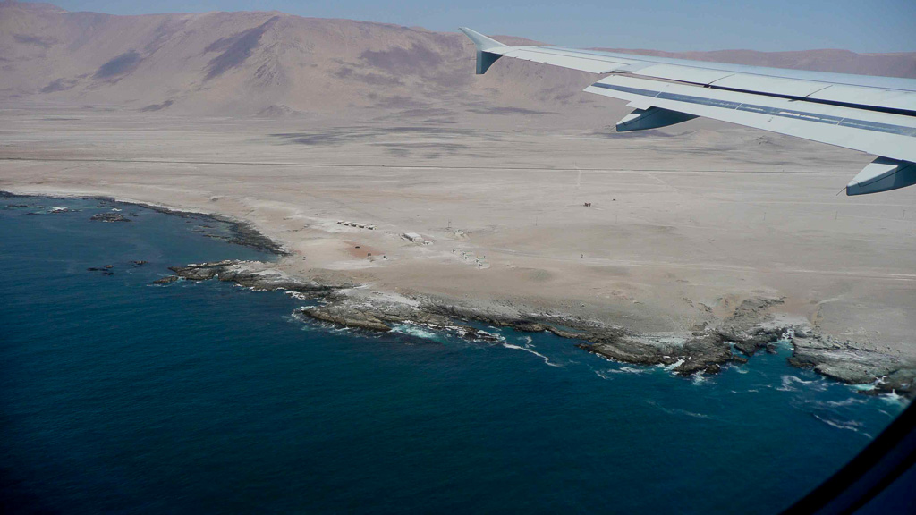 Lan Chile vol pour Arica