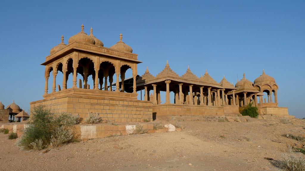 Jaisalmer Cénotaphes royaux 1