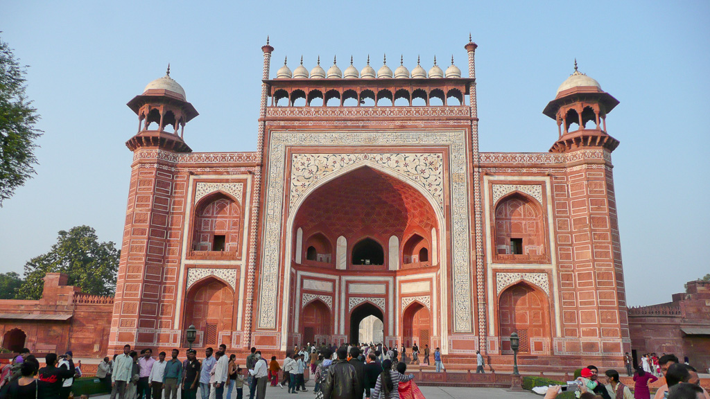 Agra Taj Mahal-1. entrée