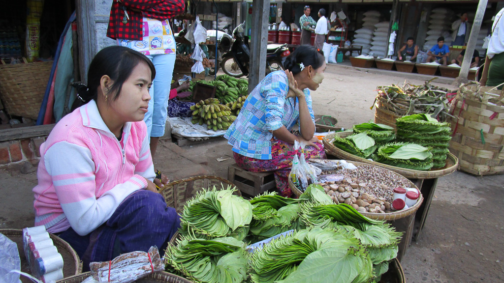 Bagan le marché