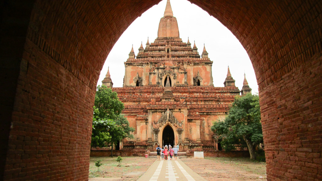 Bagan le temple Sulamuni