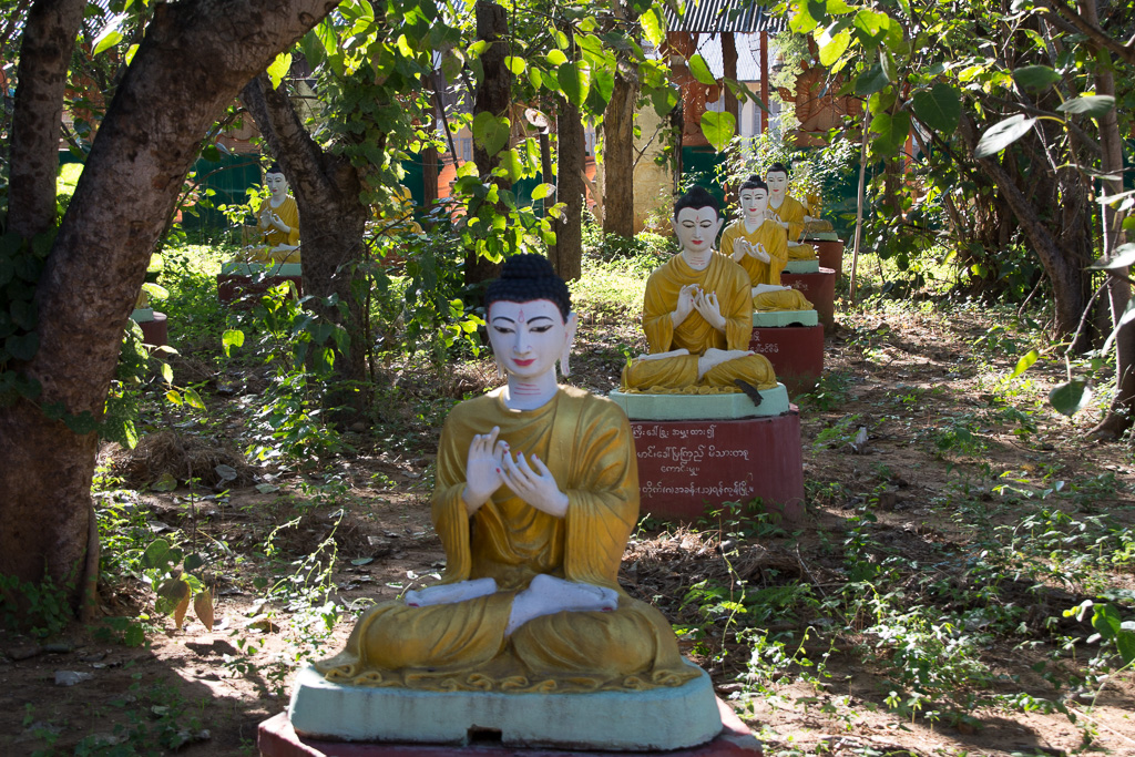Monywa le jardin des bouddhas