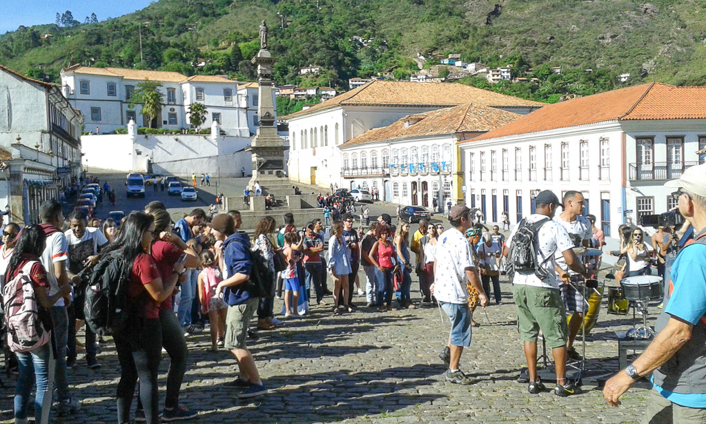 Ouro Preto place Tiradentes