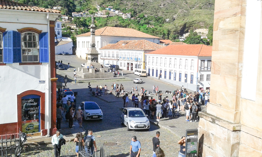 Ouro Preto place Tiradentes