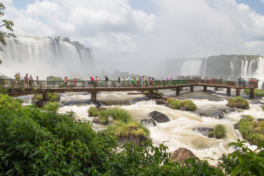 Iguacu chutes coté Brésil