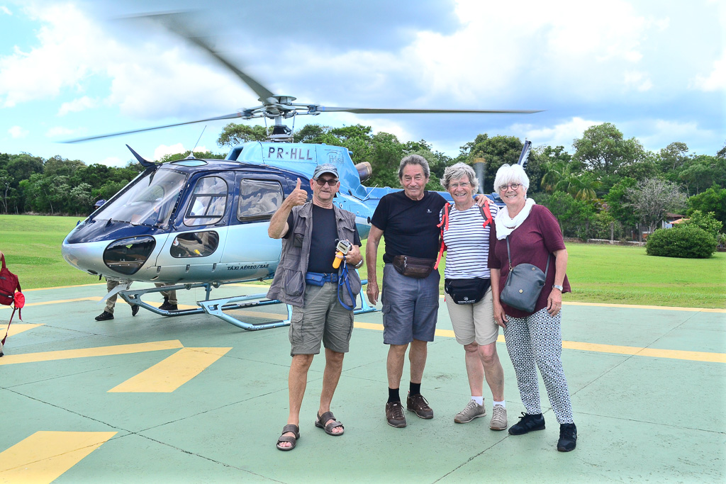 Iguacu coté Brésil après le vol en hélico