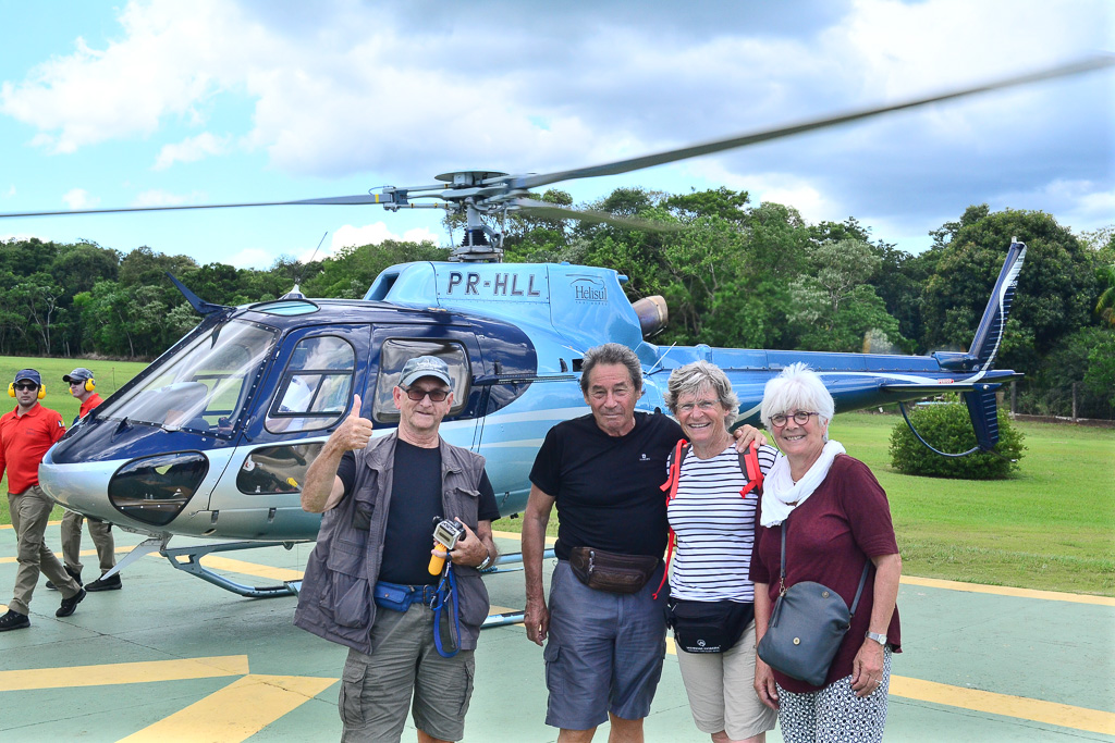 Iguacu coté Brésil après le vol en hélico