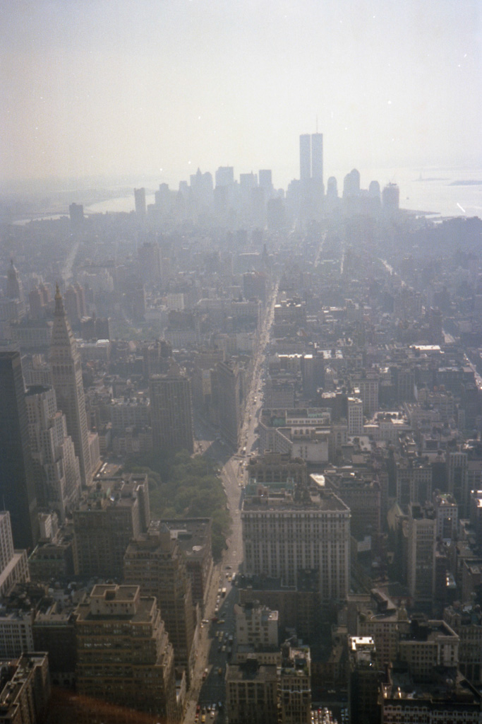 New-York vue depuis l'Empire state Building